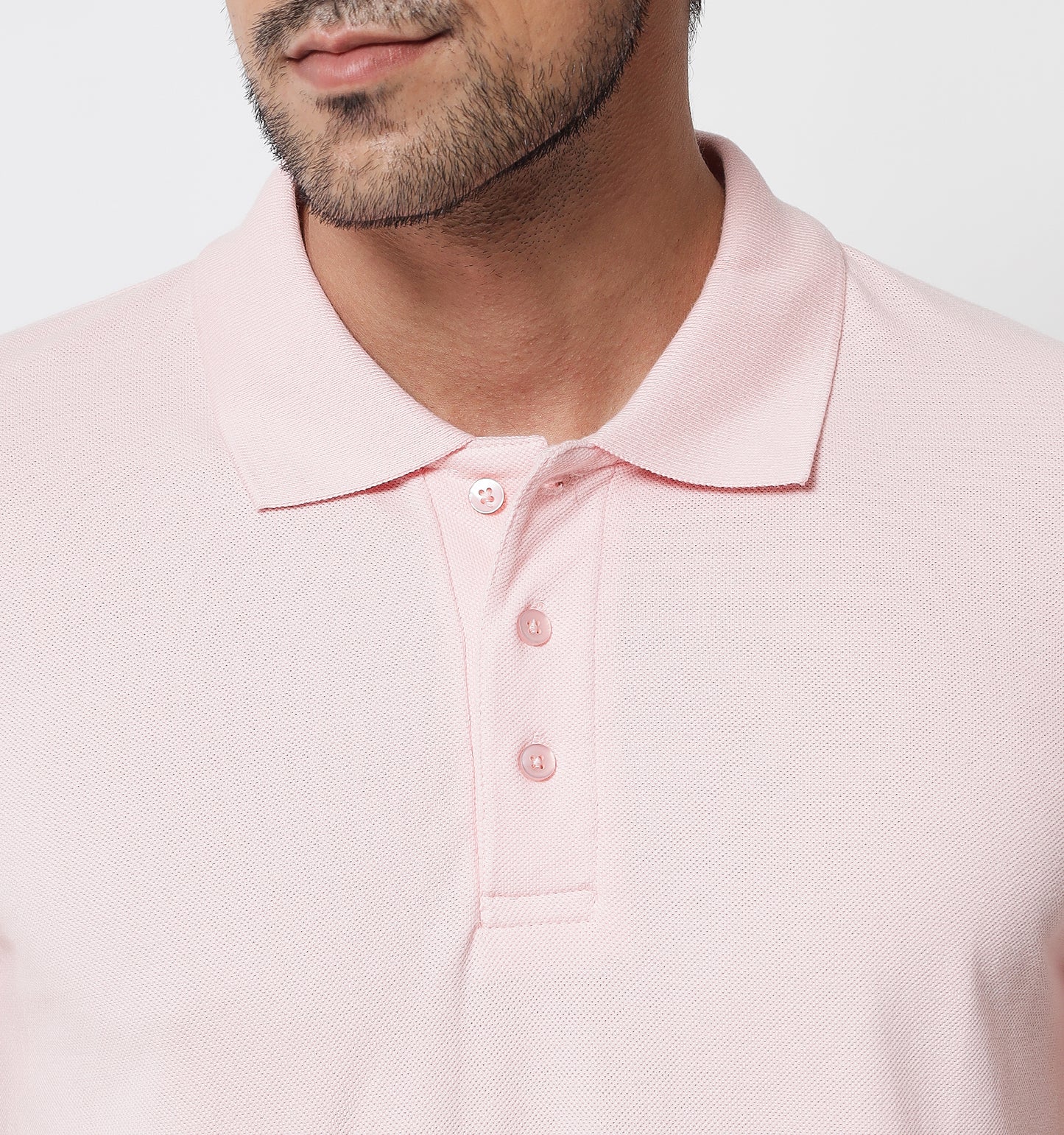 Classic Solid Pink Polo